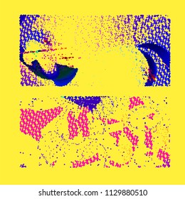 abstract vector background-Dot Graphics