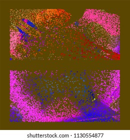 abstract vector background-Dot Graphics