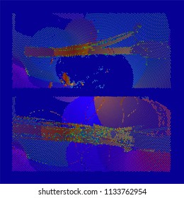 abstract vector background-Dot Graphics 