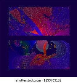 abstract vector background-Dot Graphics 