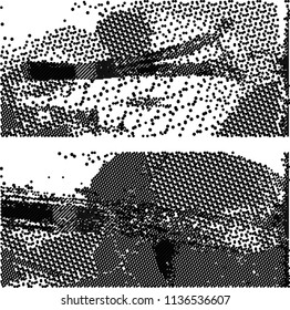 abstract vector background-Dot Graphics