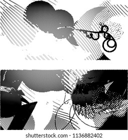 abstract vector background-Dot Graphics 