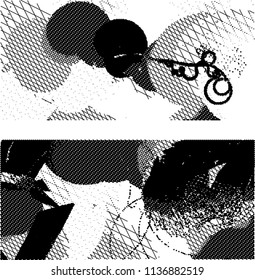 abstract vector background-Dot Graphics 