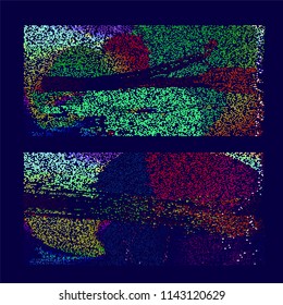 abstract vector background-Dot Graphics