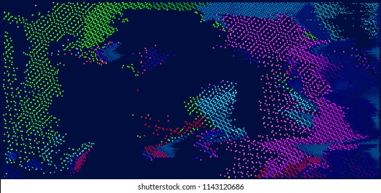 abstract vector background-Dot Graphics