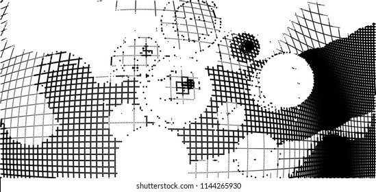 abstract vector background-Dot Graphics
