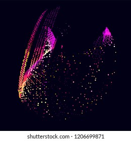 abstract vector background-Dot Graphics