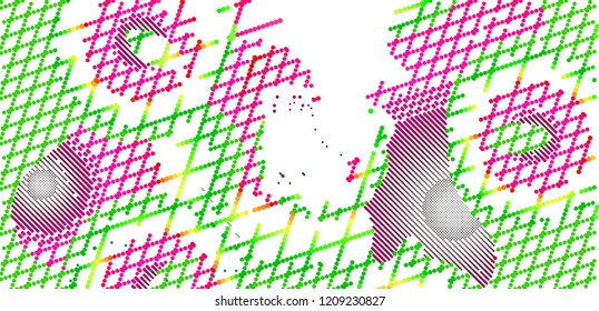 abstract vector background-Dot Graphics
