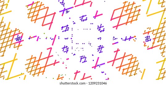 abstract vector background-Dot Graphics
