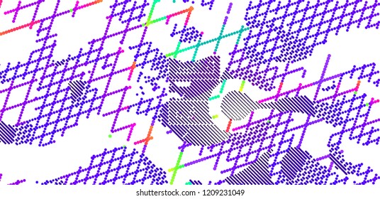 abstract vector background-Dot Graphics