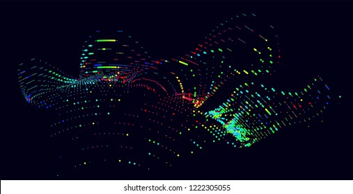 abstract vector background-Dot Graphics  
