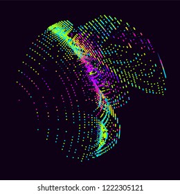 abstract vector background-Dot Graphics  