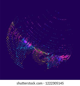 abstract vector background-Dot Graphics  