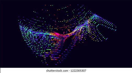 abstract vector background-Dot Graphics  