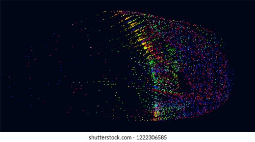 abstract vector background-Dot Graphics
