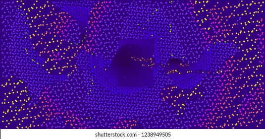 abstract vector background-Dot Graphics