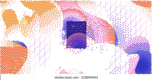 abstract vector background-Dot Graphics