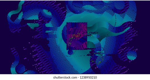 abstract vector background-Dot Graphics 