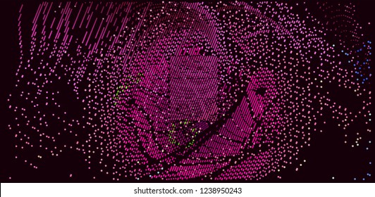 abstract vector background-Dot Graphics 
