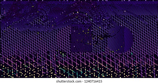 abstract vector background-Dot Graphics 