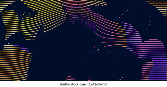 abstract vector background-Dot Graphics