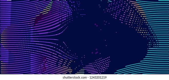 abstract vector background-Dot Graphics 