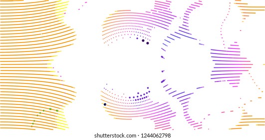 abstract vector background-Dot Graphics