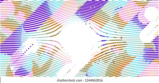 abstract vector background-Dot Graphics