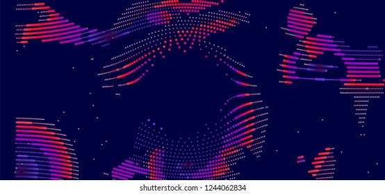 abstract vector background-Dot Graphics