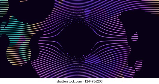 abstract vector background-Dot Graphics  