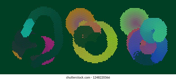 abstract vector background-Dot Graphics  