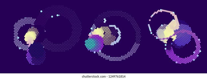 abstract vector background-Dot Graphics
