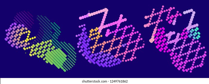 vetor abstrato plano de fundo-Gráficos Dot