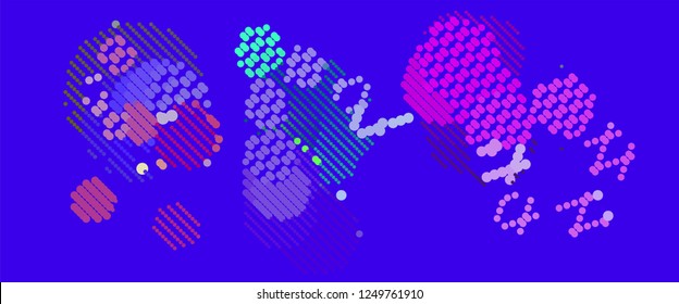 abstract vector background-Dot Graphics