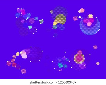 abstract vector background-Dot Graphics
