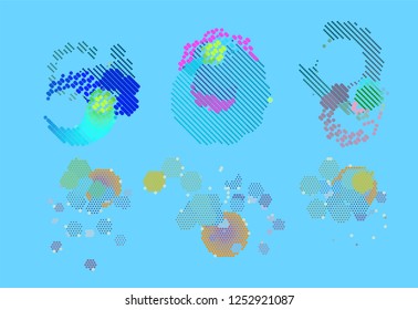 abstract vector background-Dot Graphics