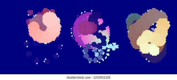 abstract vector background-Dot Graphics