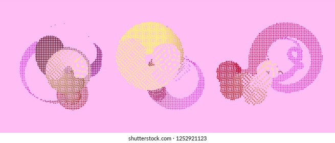 abstract vector background-Dot Graphics