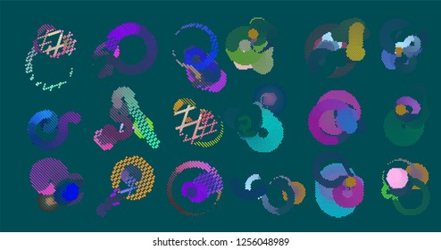 abstract vector background-Dot Graphics
