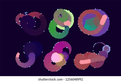 abstract vector background-Dot Graphics