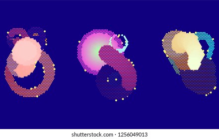 abstract vector background-Dot Graphics