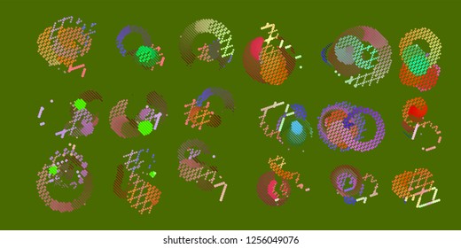 abstract vector background-Dot Graphics