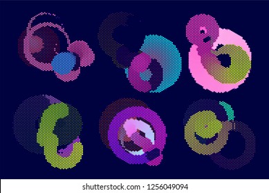 vetor abstrato plano de fundo-Gráficos Dot