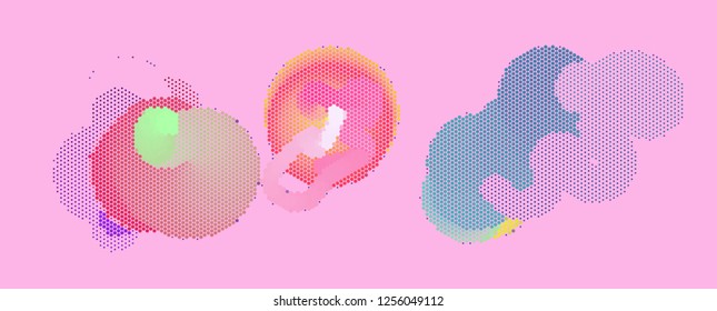 abstract vector background-Dot Graphics