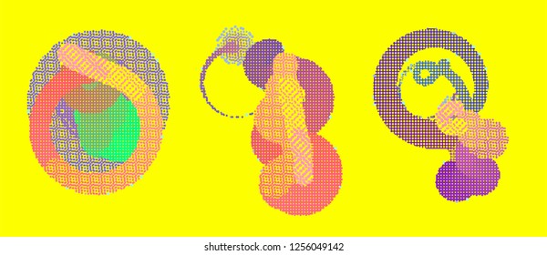 abstract vector background-Dot Graphics