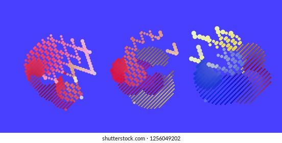 abstract vector background-Dot Graphics