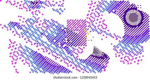 abstract vector background-Dot Graphics
