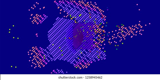 abstract vector background-Dot Graphics