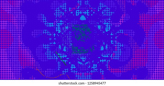 abstract vector background-Dot Graphics