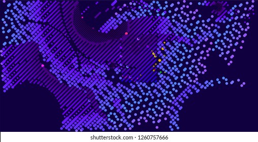 abstract vector background-Dot Graphics 